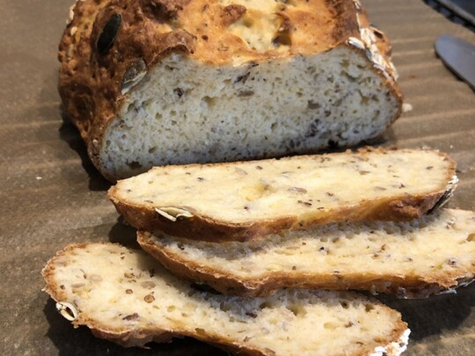 Einfaches Quarkbrot ohne Hefe von Mondkuh-liebt-kochen| Chefkoch