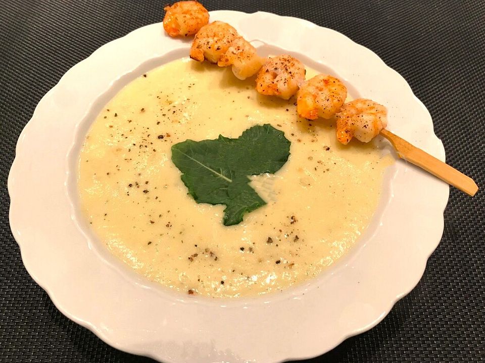 Kohlrabi-Kartoffel-Cremesuppe &amp;quot;italian style&amp;quot; von Ginger-Couple| Chefkoch