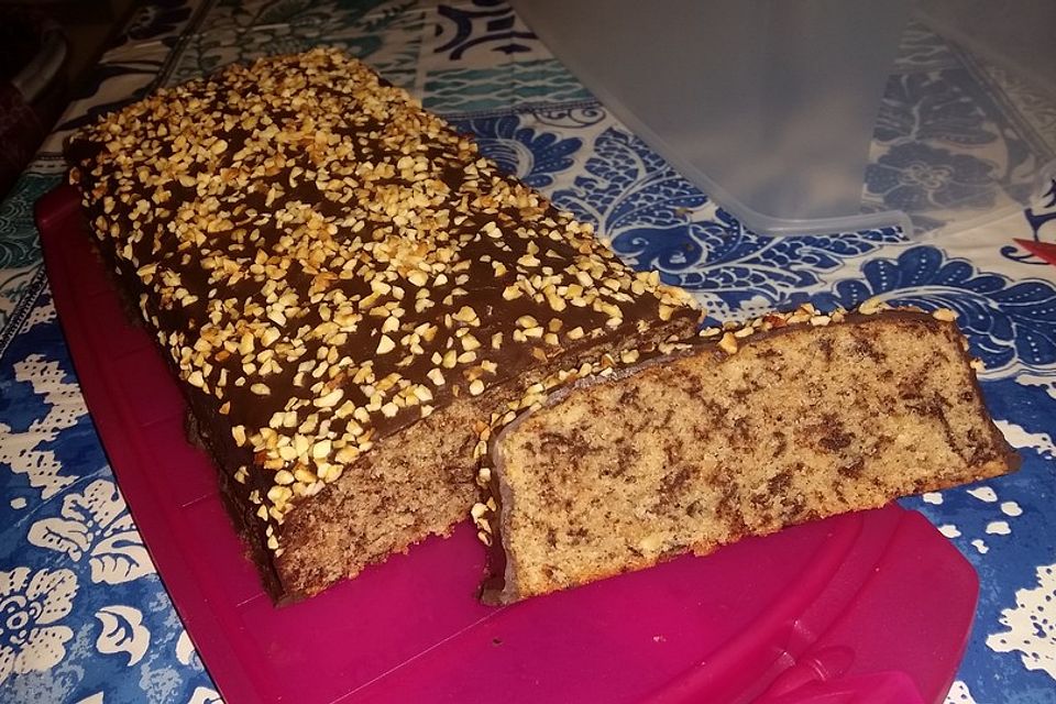 Beccas Schoko-Nuss-Kuchen in der Kastenform