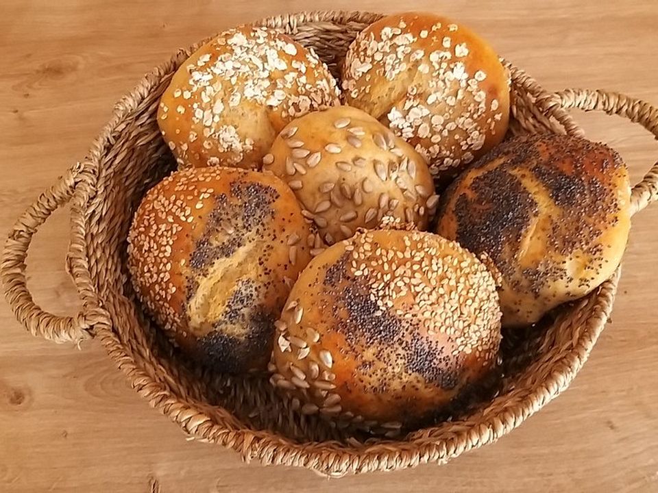 Dinkel Skyr Brötchen Bild