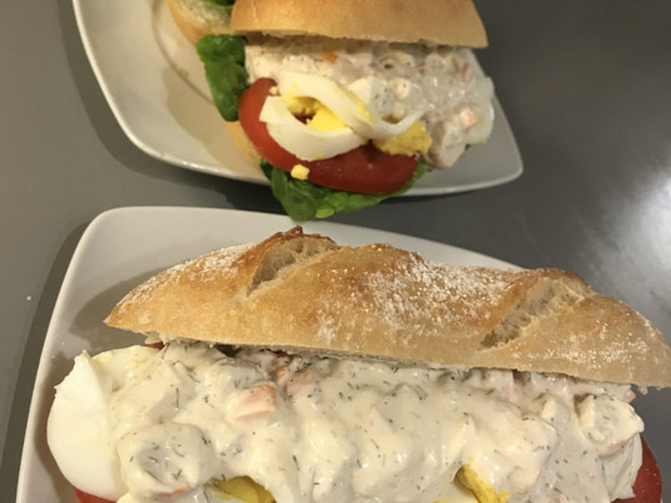 Sandwich mit Surimi von marga74 Chefkoch