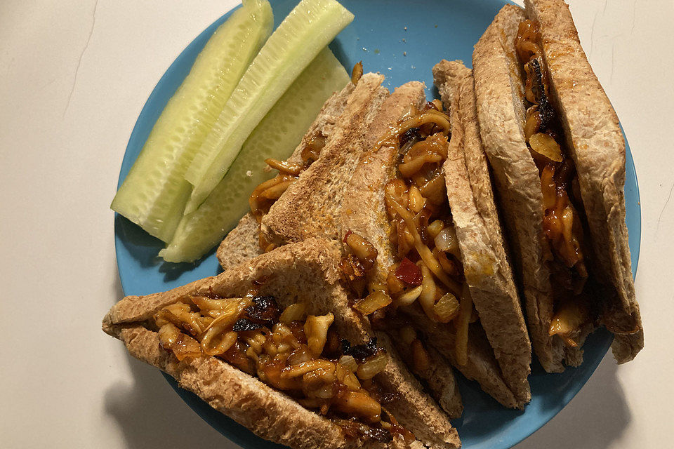 Pulled Pilz mit Kräuterseitlingen