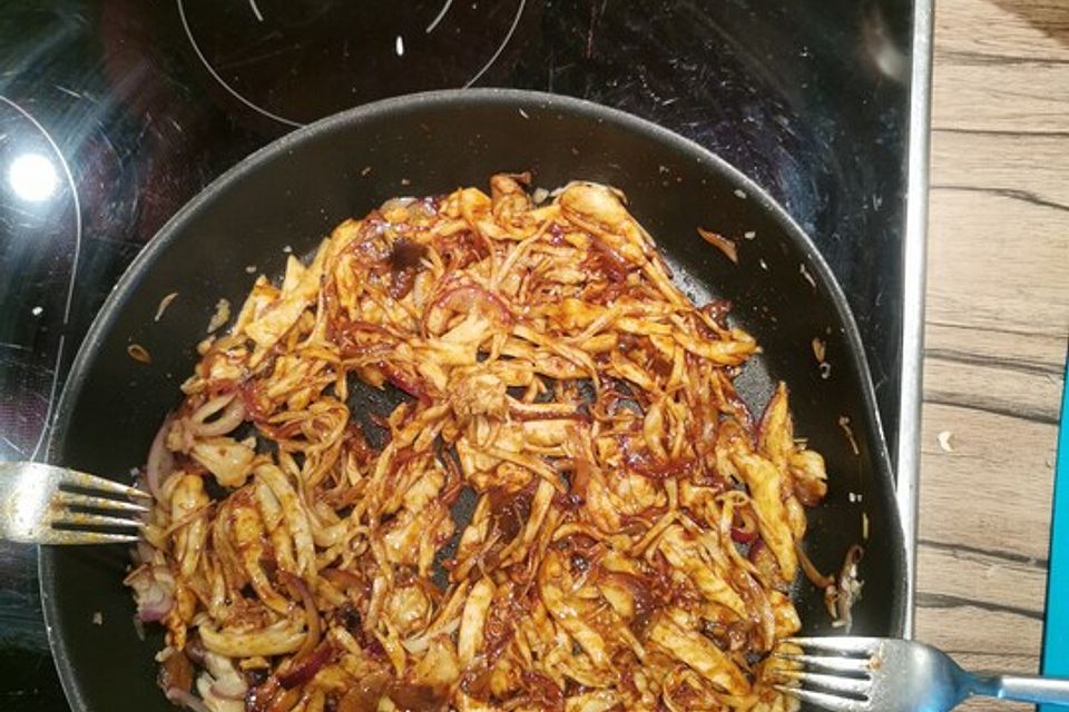 Pulled Pilz mit Kräuterseitlingen