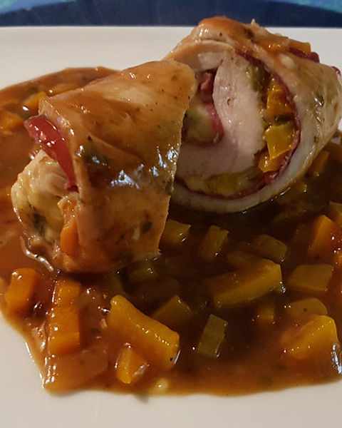 Hähnchenrouladen Rezepte | Chefkoch Hähnchenrouladen Rezepte | Chefkoch