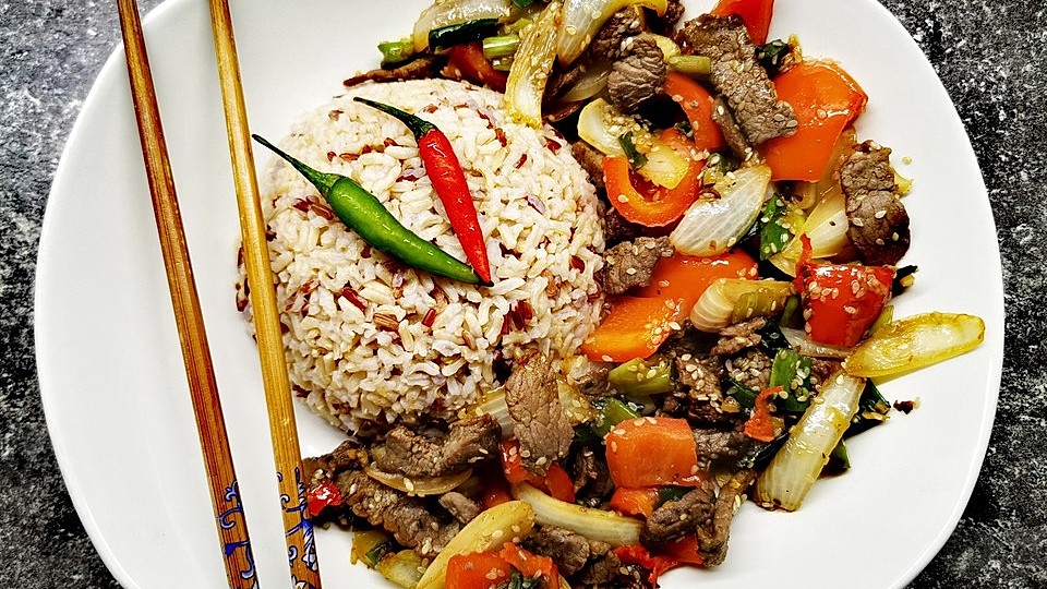 Rindfleisch mit Bambussprossen von hefide
