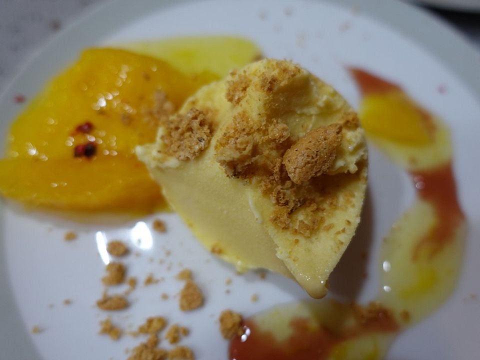 Marzipaneis mit Gewürzorangen von hefide| Chefkoch