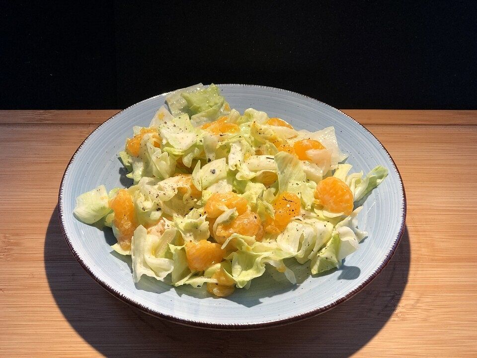 Eisbergsalat mit Mandarinen von ajnom| Chefkoch