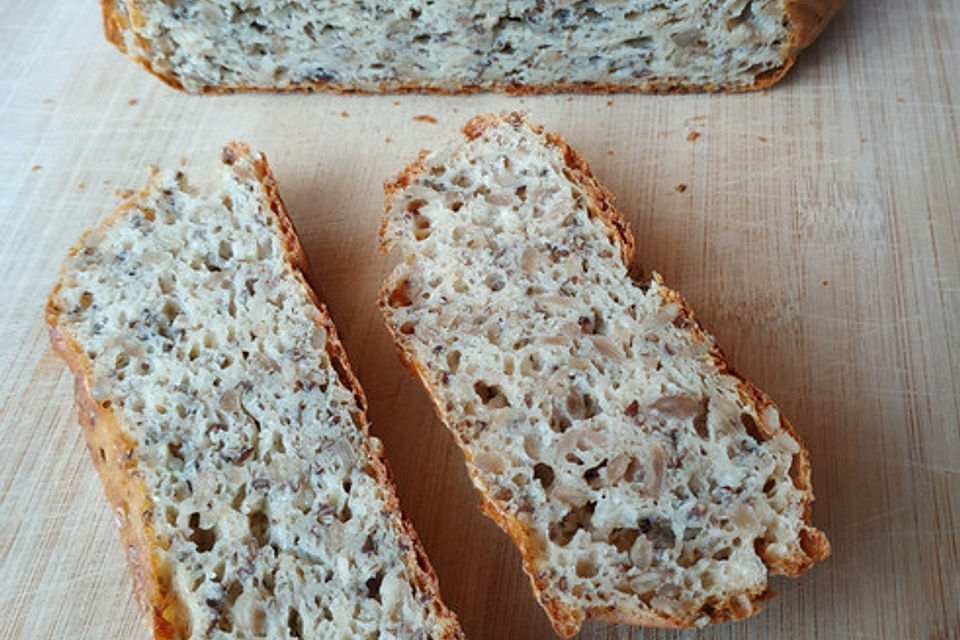 Low carb-Brot ohne Ei und Quark