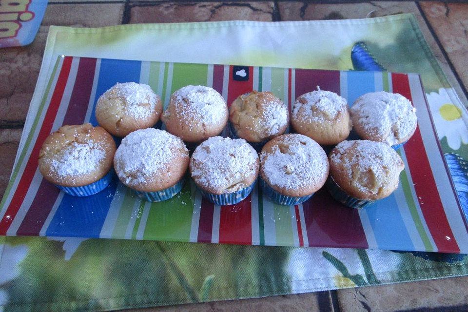 Apfel-Muffins