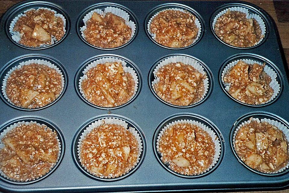 Apfel-Muffins