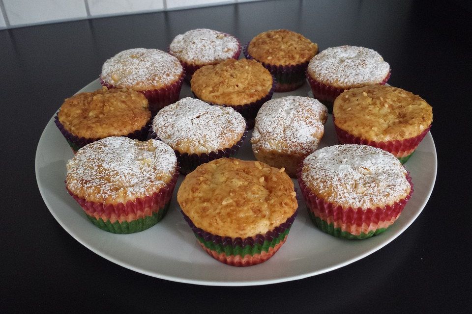 Apfel-Muffins