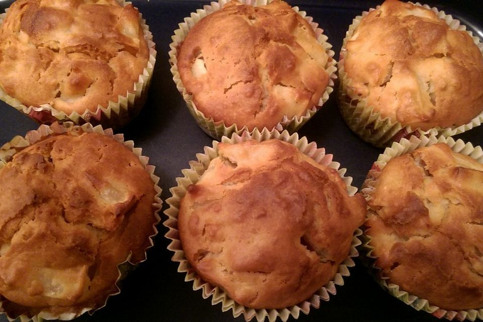 Apfel-Muffins