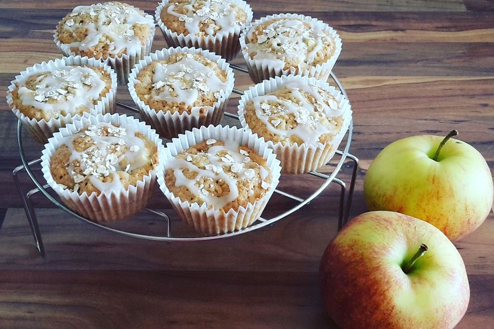 Apfel-Muffins