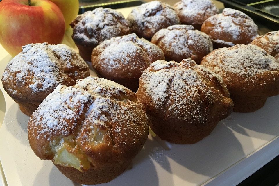 Apfel-Muffins