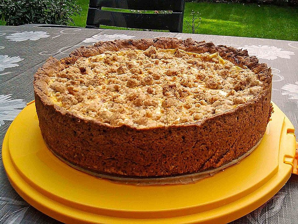 Apfelkuchen Mit Pudding Von Bezwinger Chefkoch