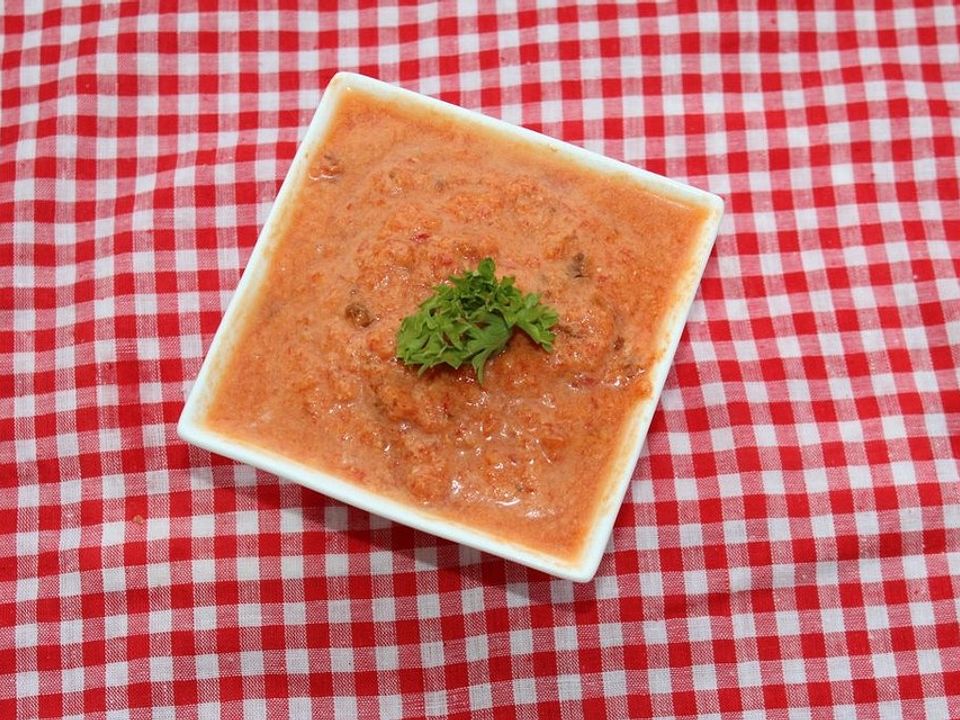 Tomaten-Paprika-Feta-Dip von Chef-Gregor| Chefkoch