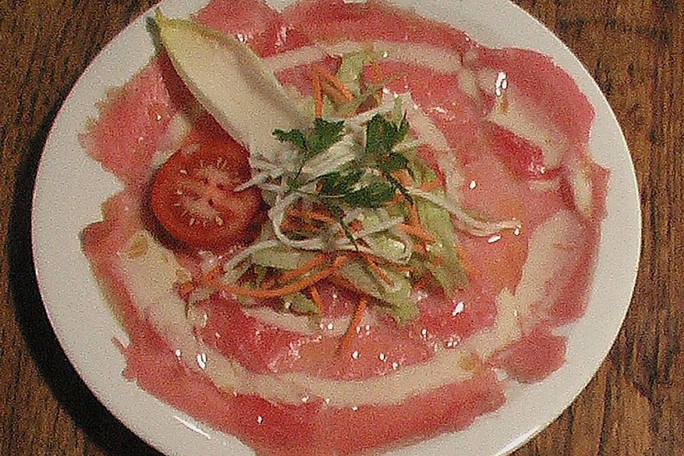 Thunfisch-Carpaccio