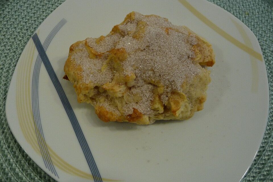 Gebackene Apfel-Quark-Bällchen