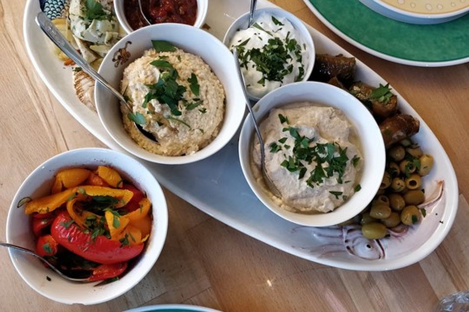 Vegane Mezze Platte