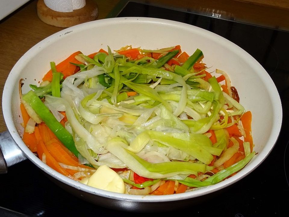 Gedünstete Gemüsestreifen à la Didi von dieterfreundt| Chefkoch