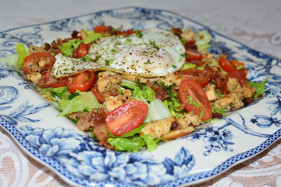 Bauernsalat nach luxemburgischer Art