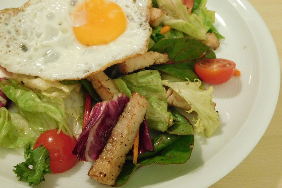 Bauernsalat nach luxemburgischer Art