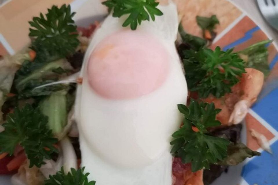 Bauernsalat nach luxemburgischer Art