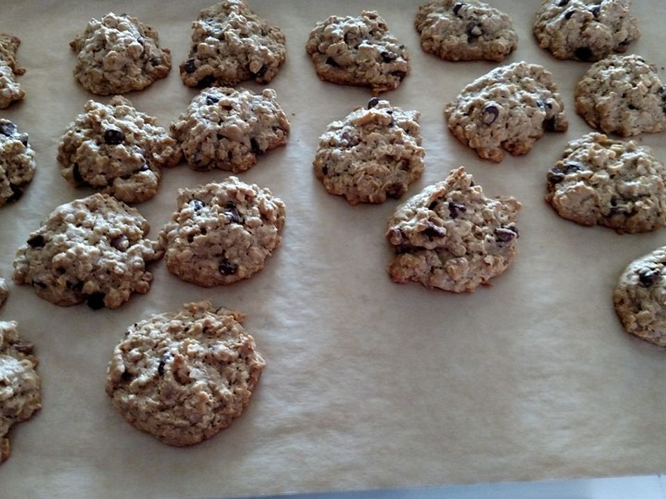Amerikanische Chocolate Chip-Haferflocken-Cookies von USkatha| Chefkoch