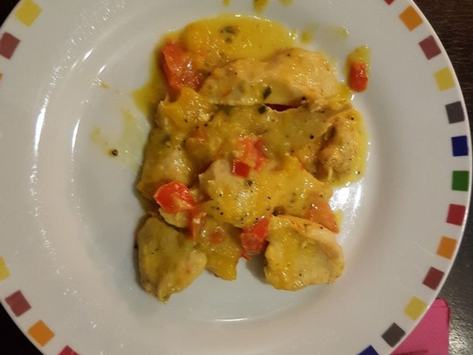 Mango-Hähnchen mit Rosmarin von Langos| Chefkoch