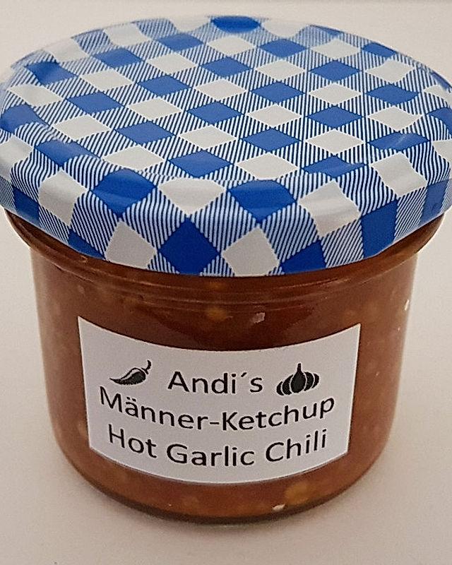 Andis Männerketchup "Hot Garlic Chili"
