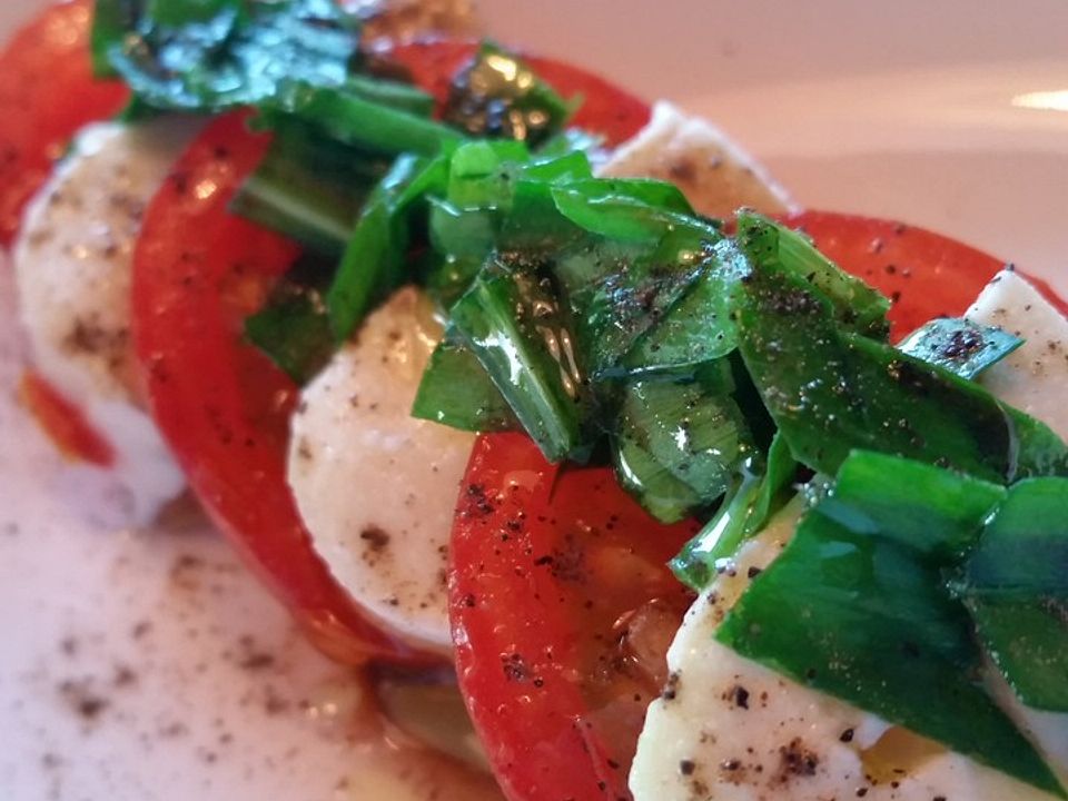 Tomate-Mozzarella mit Bärlauch von Susanne43| Chefkoch