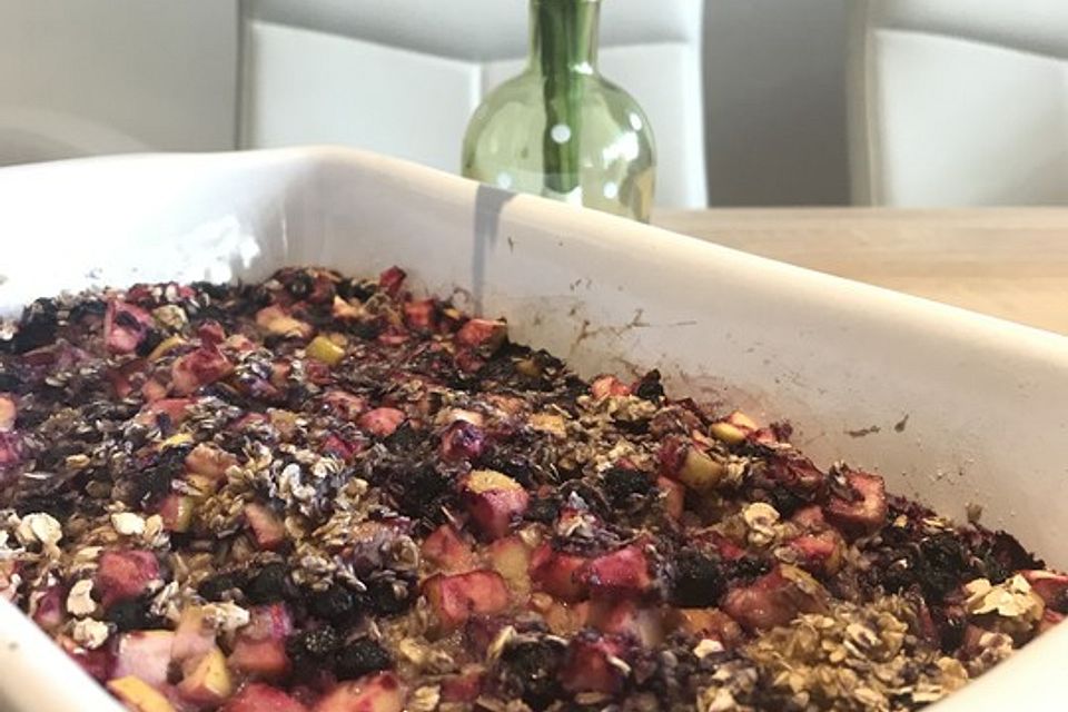 Baked Blueberry Oatmeal