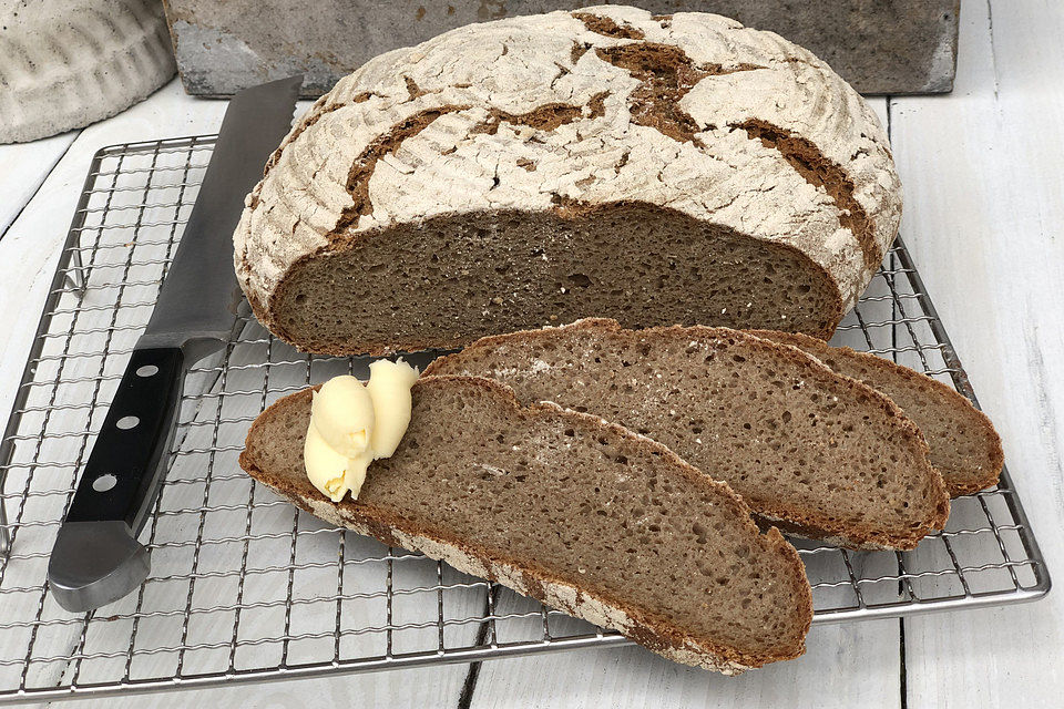 Tiroler Alpenfladen mit Roggensauerteig Tiroler Alpenfladen mit Roggensauerteig