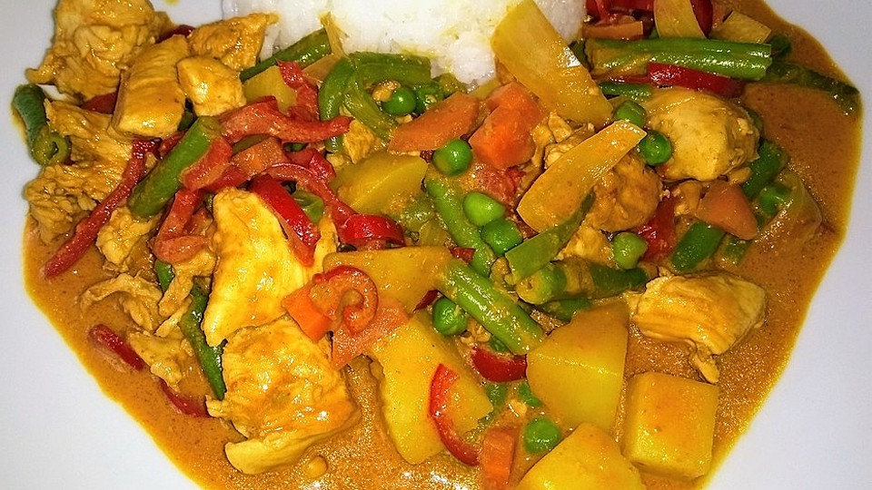 Massaman Curry Mit Huhnerbrust Von Zuiko Chefkoch
