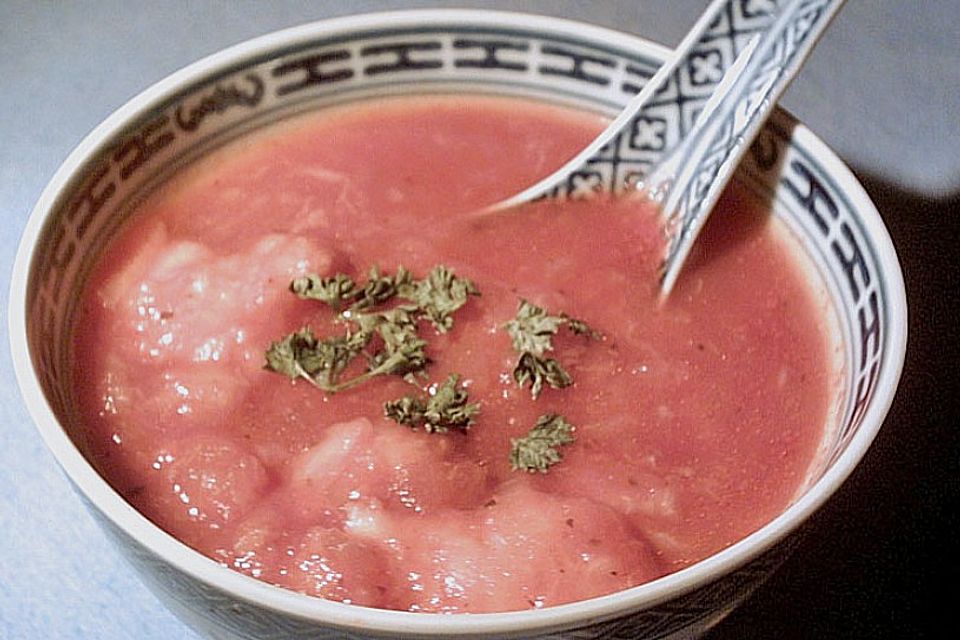 Feurige Bananensuppe Feurige Bananensuppe