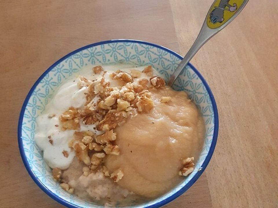 Apfel-Porridge à la Haferkater von carolueckert1985| Chefkoch