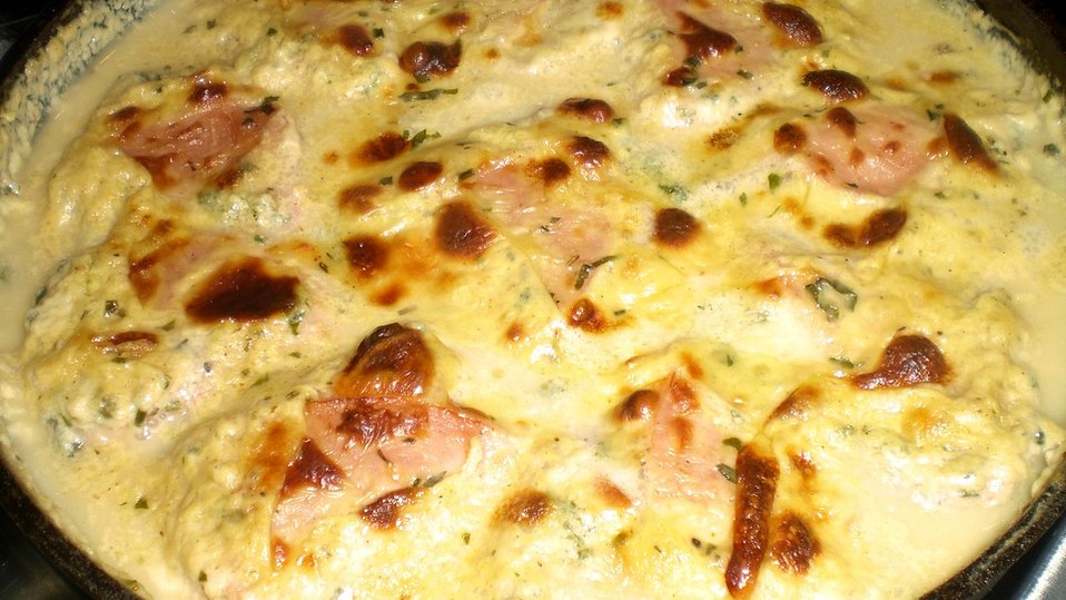 Schweinefilet mit Schinken und Käse von ennamey Schweinefilet mit Schinken und Käse von ennamey