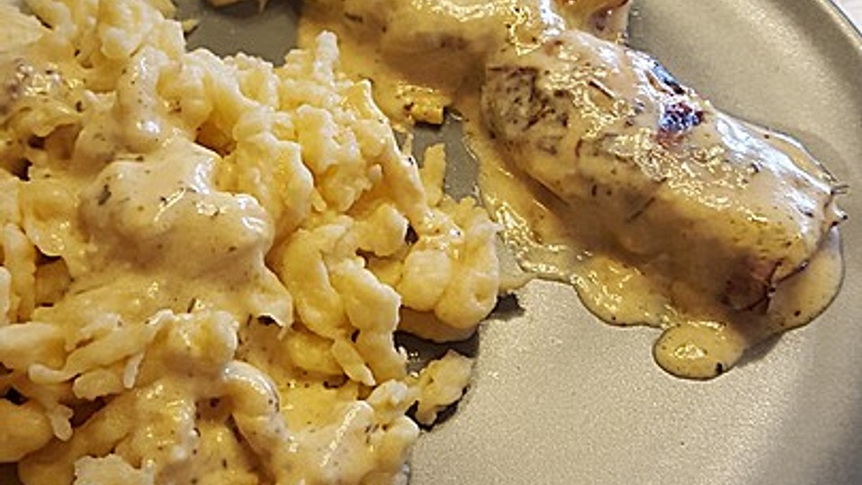 Schweinefilet mit Schinken und Käse von ennamey Schweinefilet mit Schinken und Käse von ennamey