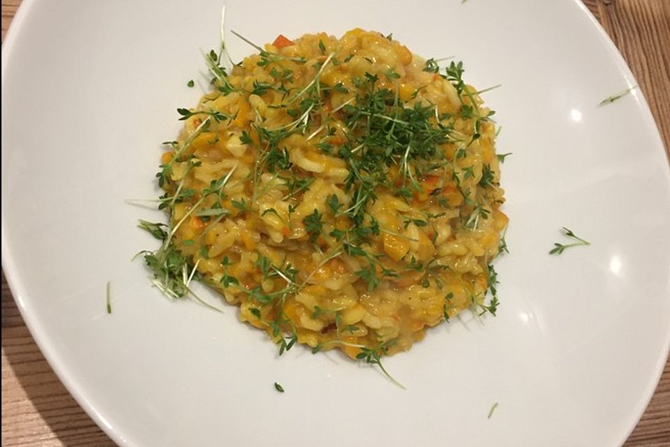 Kürbis-Risotto