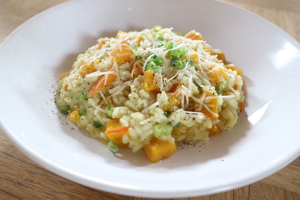 Kürbis-Risotto