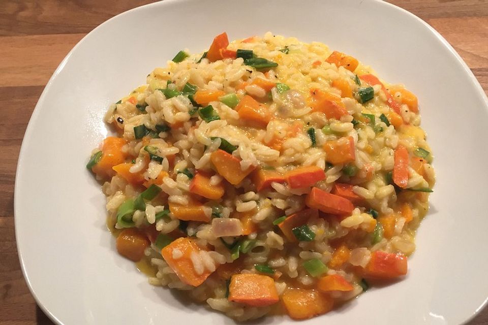 Kürbis-Risotto