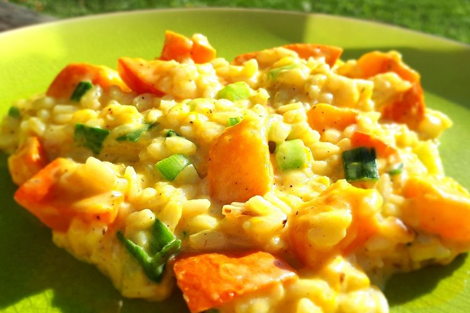 Kürbis-Risotto