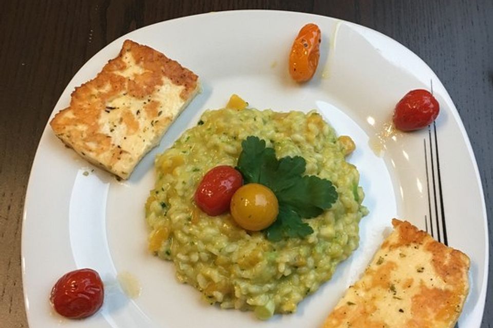 Kürbis-Risotto