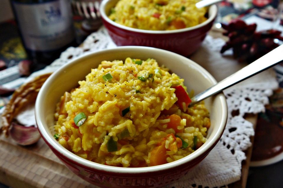 Kürbis-Risotto