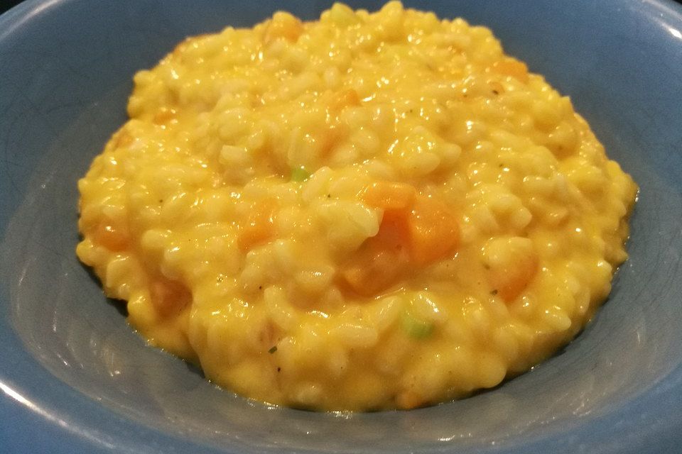 Kürbis-Risotto