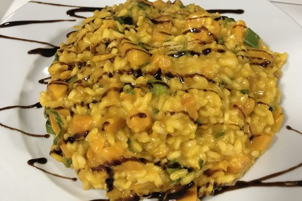 Kürbis-Risotto