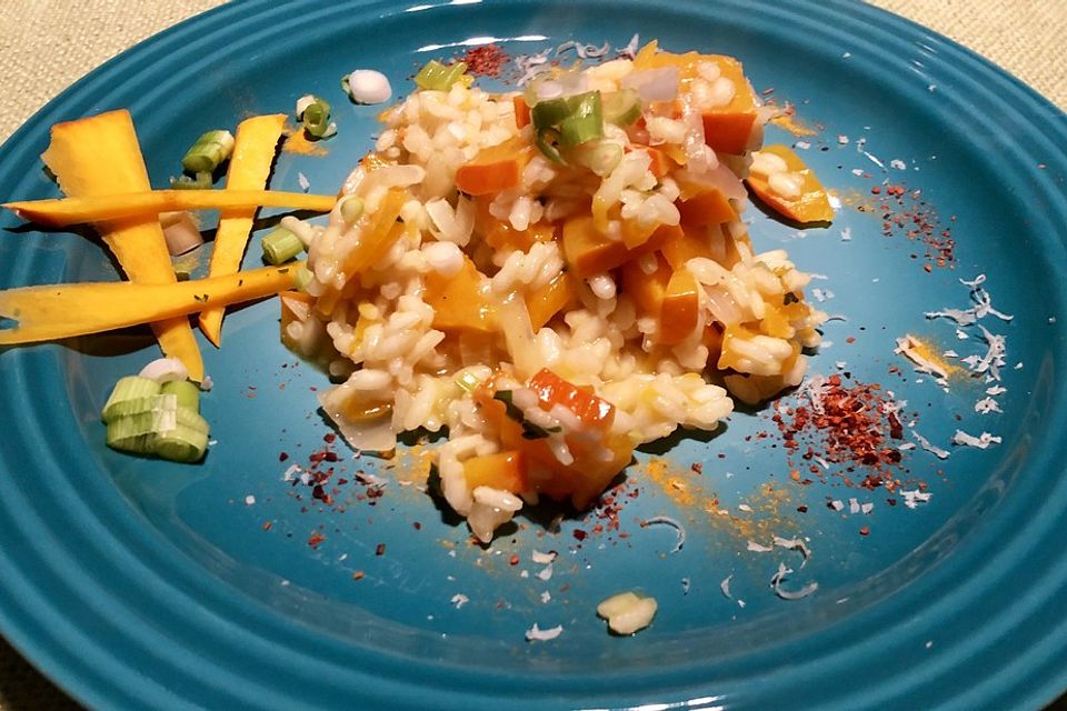 Kürbis-Risotto