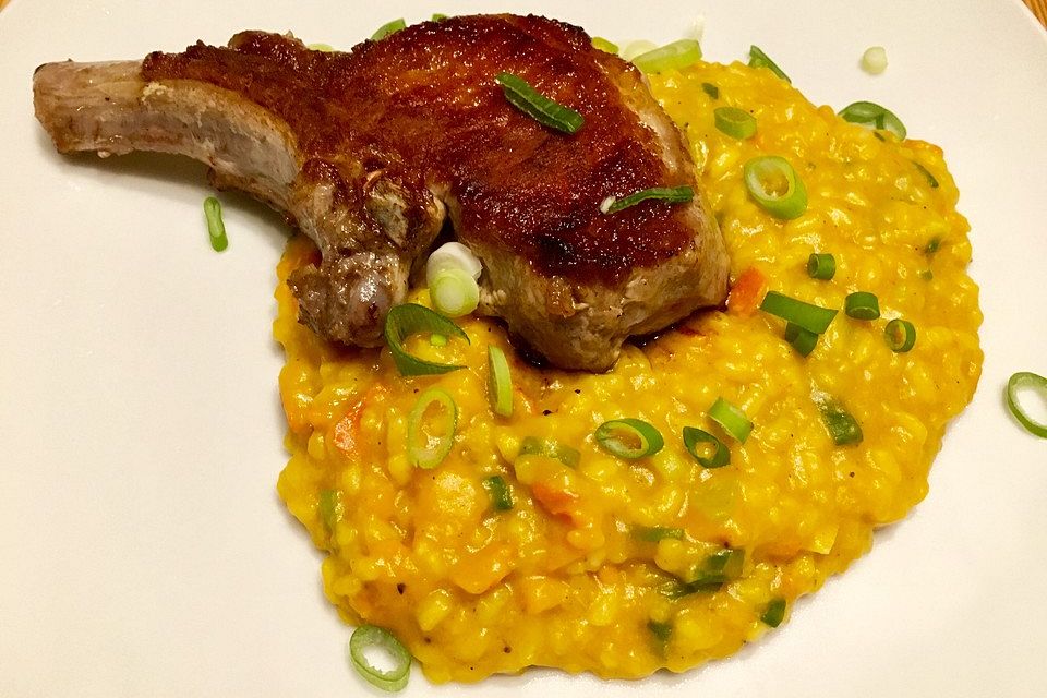 Kürbis-Risotto