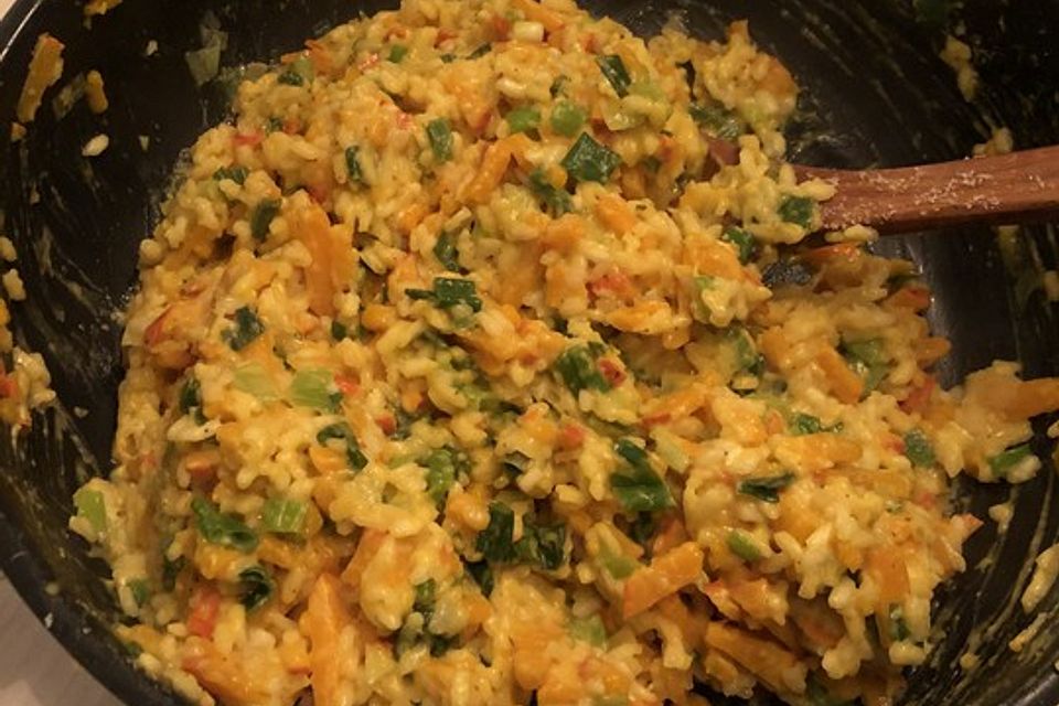 Kürbis-Risotto