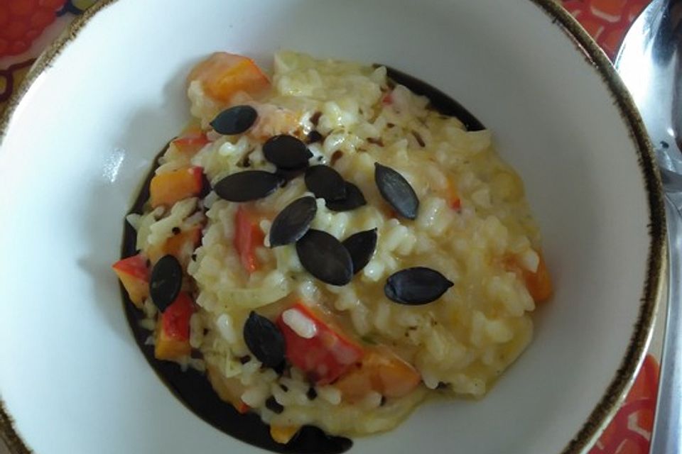 Kürbis-Risotto